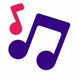 Εικονίδιο μουσικές νότες