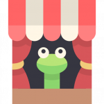 Εικονίδιο παράσταστη μαριονέτες